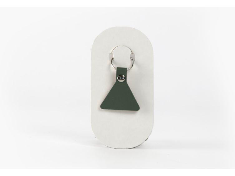 Porte-clé en cuir Triangle - 03-037-01
