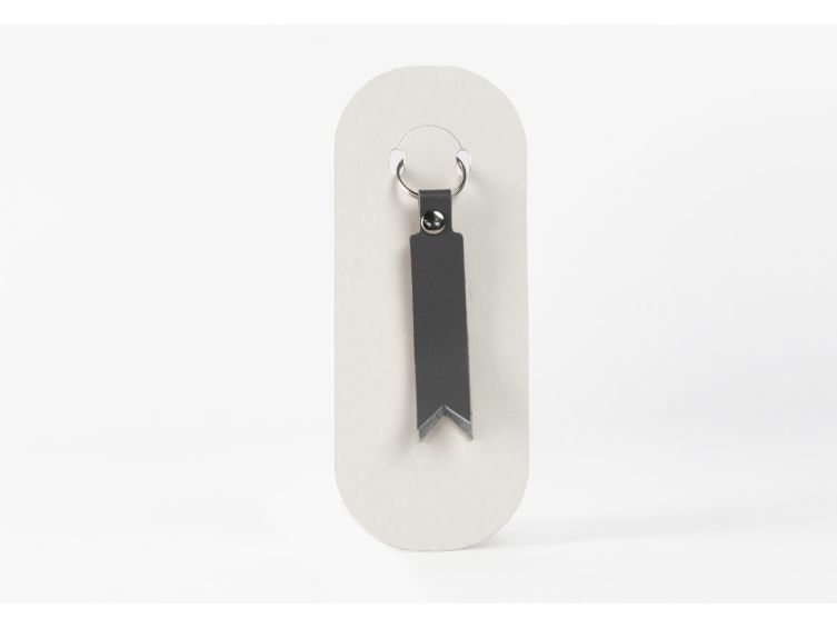 Porte-clé en cuir Lanière Flèche - 03-042-01