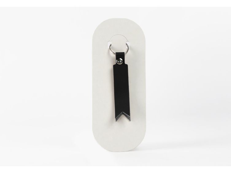 Porte-clé en cuir Lanière Flèche - 03-042-01