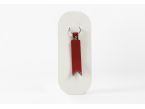 Porte-clé en cuir Lanière Flèche - 03-042-01
