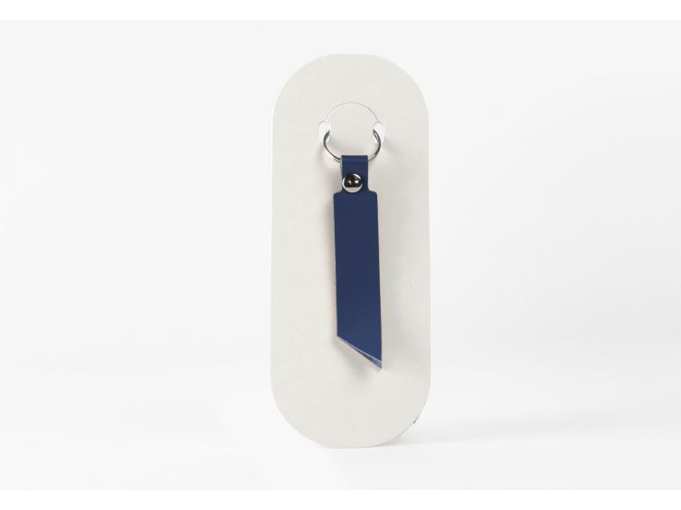 Porte-clé en cuir Lanière Biseau - 03-043-01