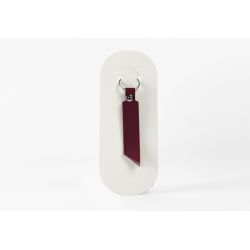 Porte-clé en cuir Lanière Biseau - 03-043-01