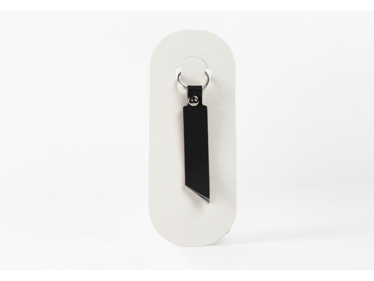 Porte-clé en cuir Lanière Biseau - 03-043-01
