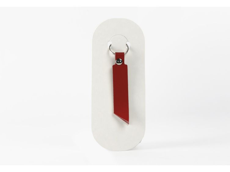 Porte-clé en cuir Lanière Biseau - 03-043-01