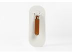 Porte-clé en cuir Lanière Arrondie - 03-044-01