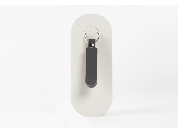 Porte-clé en cuir Lanière Arrondie - 03-044-01