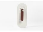 Porte-clé en cuir Lanière Arrondie - 03-044-01