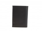 Portefeuille en cuir noir, à 3 volets 582 