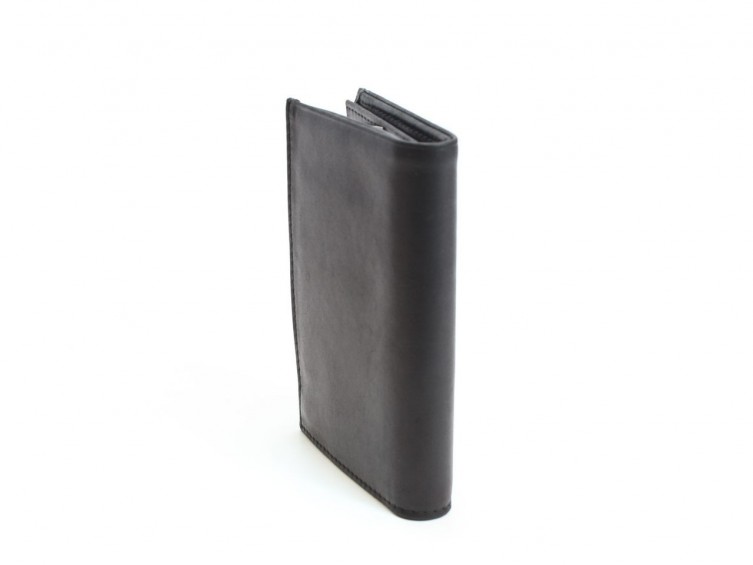  Portefeuille en cuir noir, à 3 volets 582 