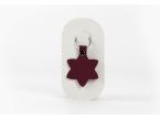 Porte-clé en cuir Fleur - 03-054-01