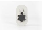 Porte-clé en cuir Fleur - 03-054-01