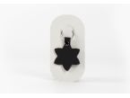 Porte-clé en cuir Fleur - 03-054-01