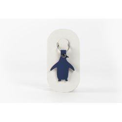 Porte-clé en cuir Pingouin - 03-058-01