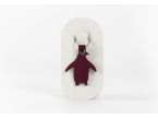 Porte-clé en cuir Pingouin - 03-058-01