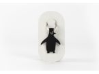 Porte-clé en cuir Pingouin - 03-058-01