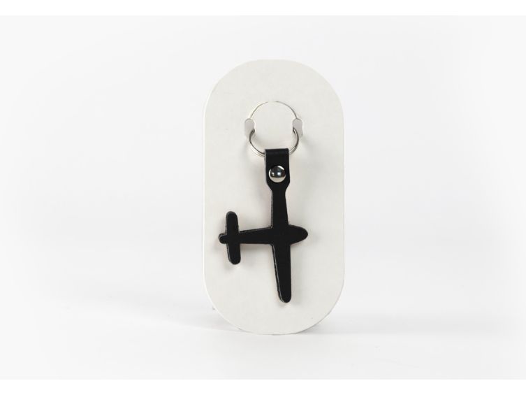 Porte-clé en cuir Planeur - 03-063-01