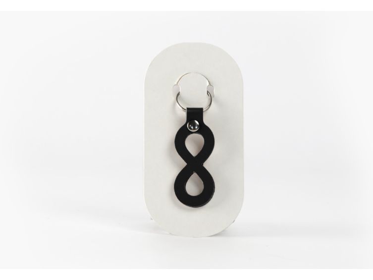Porte-clé en cuir Infini - 03-067-01