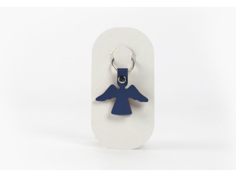 Porte-clé en cuir Ange - 03-070-01