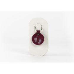Porte-clé en cuir Rond Pieds Bébé - 03-071-01