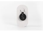 Porte-clé en cuir Rond - Alphabet -