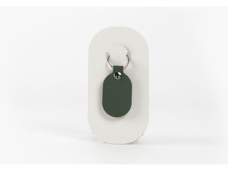 Porte-clé en cuir Médaille USA - 03-033-01
