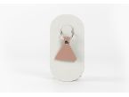 Porte-clé en cuir Triangle - 03-037-01