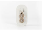 Porte-clé en cuir Infini - 03-067-01