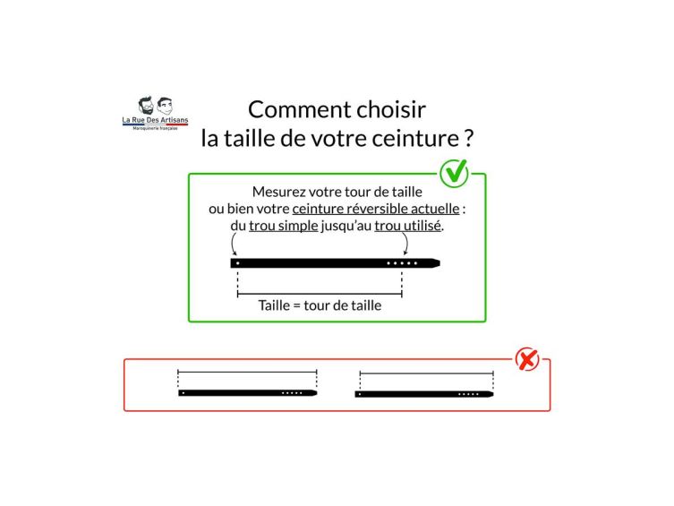 Ceinture cuir réversible 38mm compatible boucle H, noir lisse et havane grainé - 5003