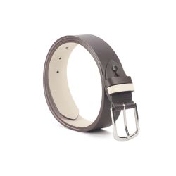 Ceinture cuir reverso marron foncé / tango - 11101