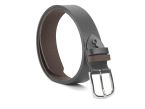 Ceinture cuir reverso noir / marron - 11101