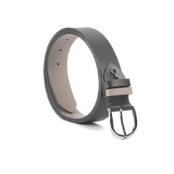 Ceinture cuir reverso noir / tango - 11108