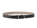 Ceinture cuir reverso noir / tango - 11108