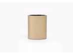 Coffret classique 38cm en cuir beige - COF-500-38