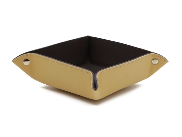 Coffret classique 38cm en cuir beige - COF-500-38