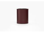Coffret classique 38cm en cuir bordeaux - COF-500-38