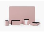 Coffret classique 38cm en cuir rose - COF-500-38