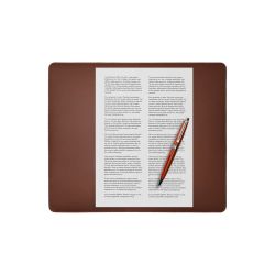 Coffret classique 38cm en cuir marron - COF-500-38