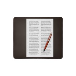 Coffret classique 38cm en cuir marron foncé - COF-500-38