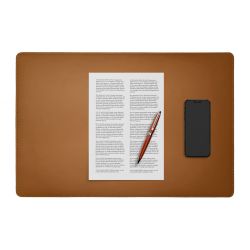 Coffret set bureau cuir extra-confort 60cm gold