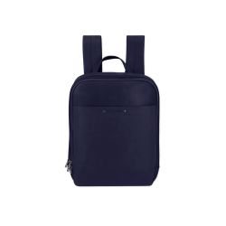 Sac à dos en cuir marine - 9455