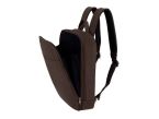 Sac à dos en cuir marron foncé - 9455