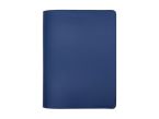 Conférencier A5 en cuir bleu cobalt 