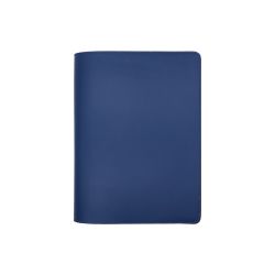 Conférencier A5 en cuir bleu cobalt 
