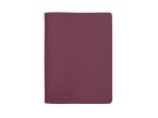 Protège cahier A5 en cuir noir