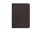 Protège cahier A5 en cuir noir