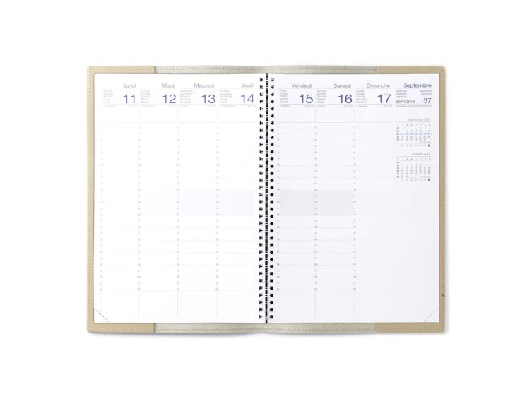 Protège agenda 21x29.7 en cuir - PH504