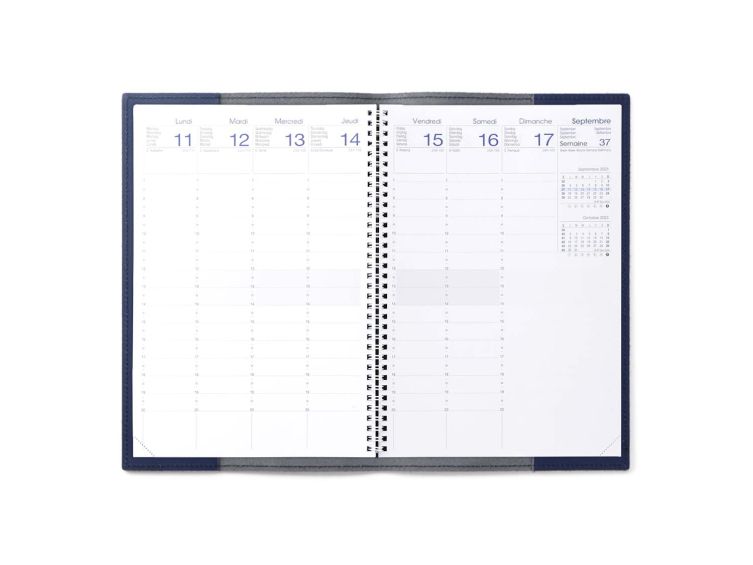 Protège agenda 21x29.7 en cuir - PH504