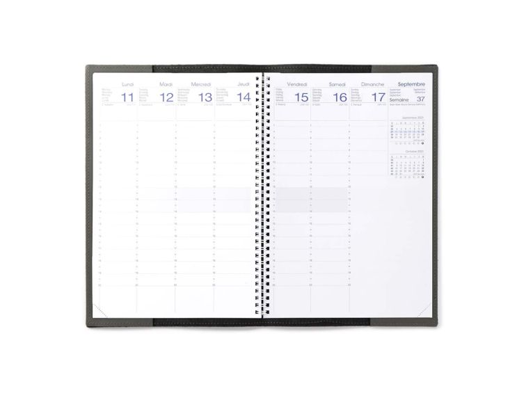 Protège agenda 21x29.7 en cuir - PH504
