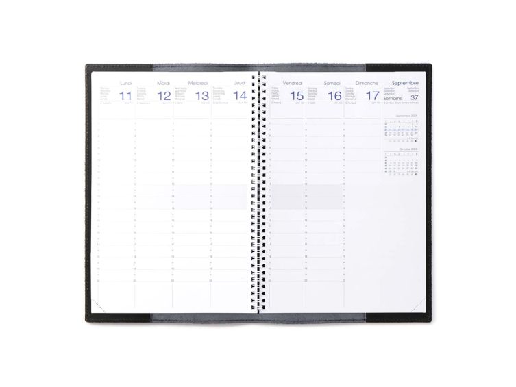 Protège agenda 21x29.7 en cuir - PH504