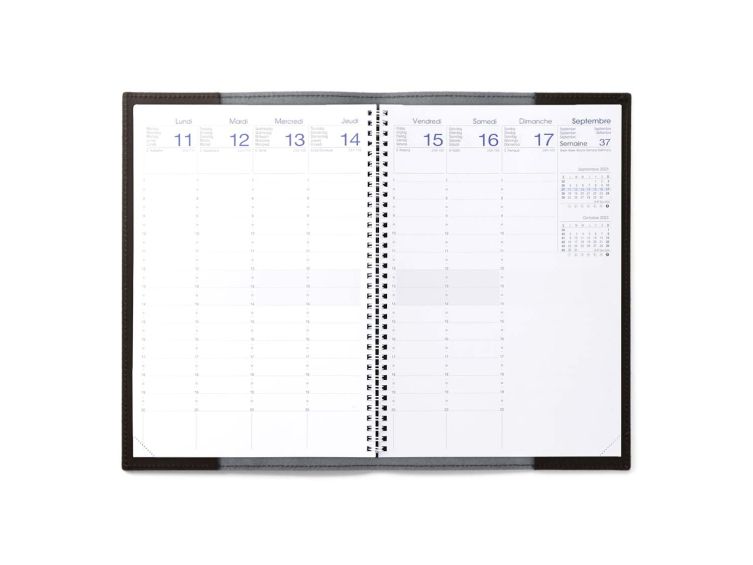 Protège agenda 21x29.7 en cuir - PH504